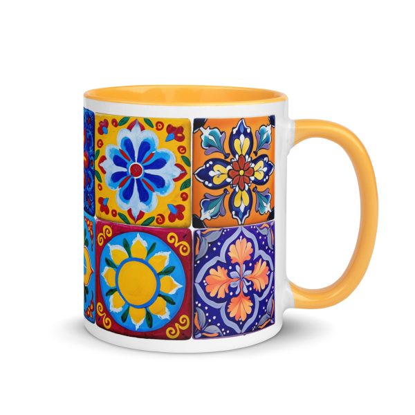 Florentine-Inspired Tea and Coffee Mug – A Beautifully Painted Masterpiece for Discerning Drinkers!