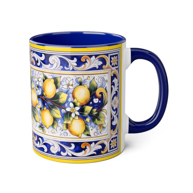 Positano Majolica Pattern Mug | 11oz Accent Mug