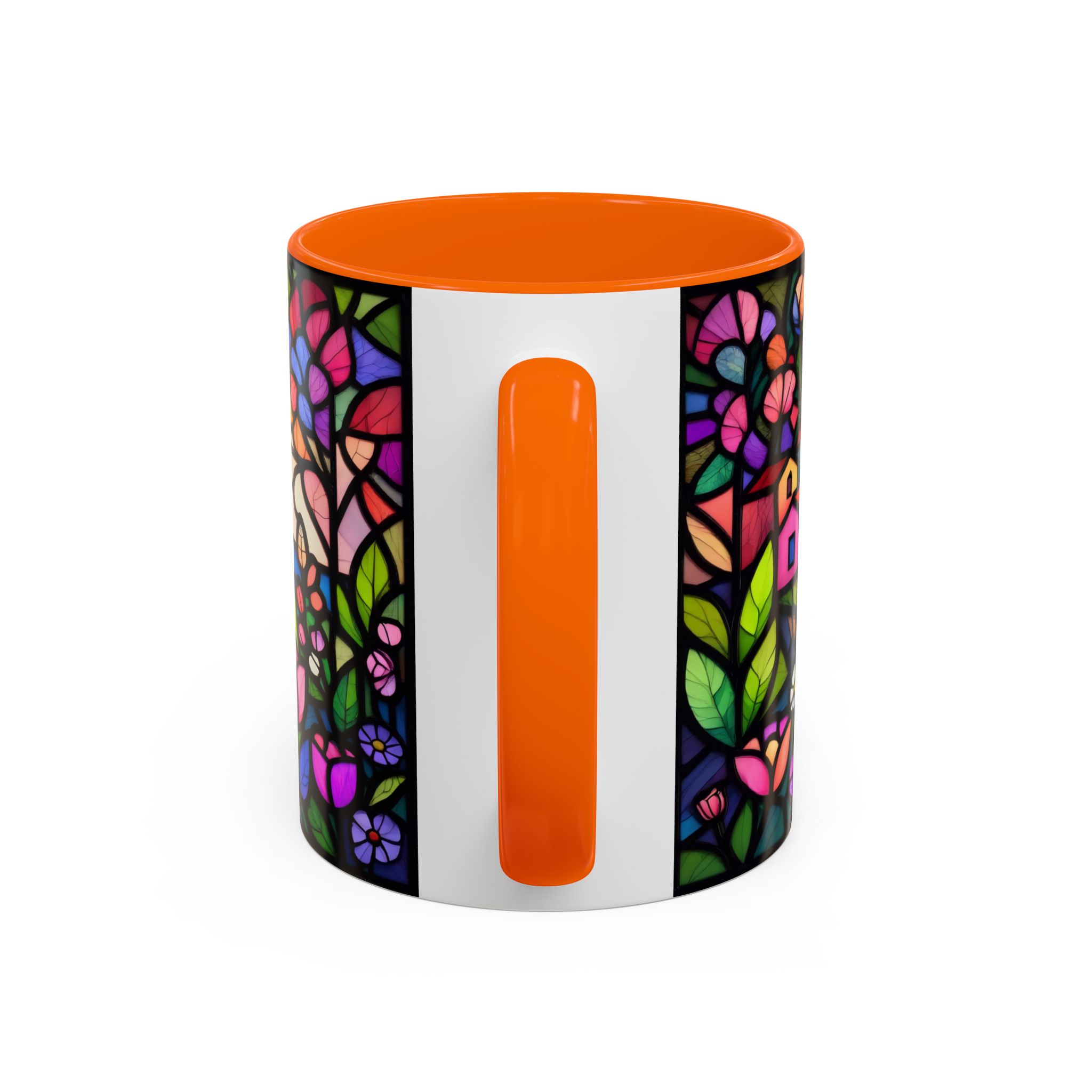 Italian Riviera Stained Glass Effect Mug – Coastal Scene Ceramic Coffee Cup (11oz 15oz) - Image 44
