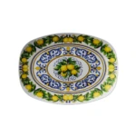 Amalfi Inspired By Lemon Serving Platter Revolutionary Polymer Display Plate For Summer Kitchen Decor
