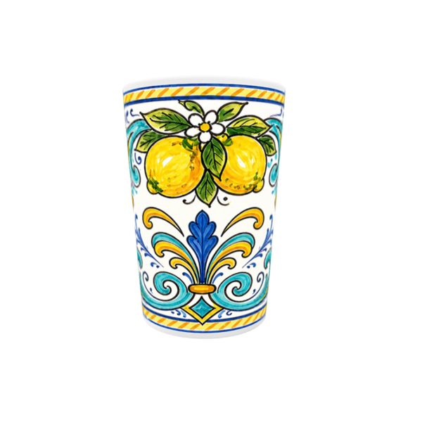 Positano Inspired Ceramic Shot Glass 3 oz Drinkware (1 Cup)